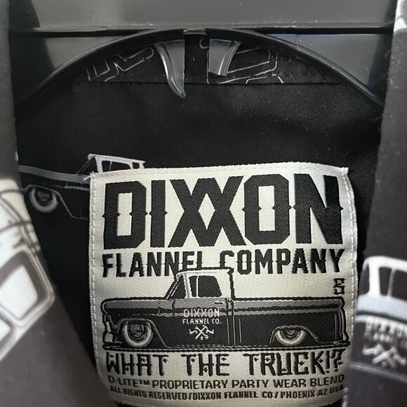 Dixxon Flannel Company What the Truck!? D-Lite Button Up Shirt Women's Small - Picture 7 of 13